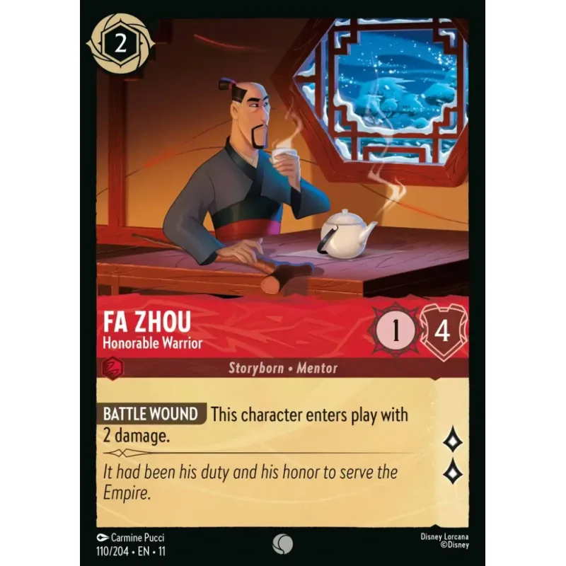 Fa Zhou - Honorable Warrior - foil
