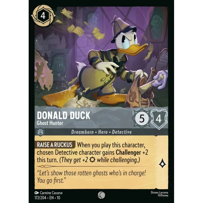 Donald Duck - Ghost Hunter - foil