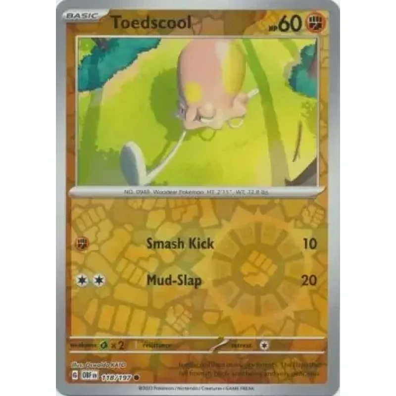 Toedscool (OBF 118) - REVERSE HOLO