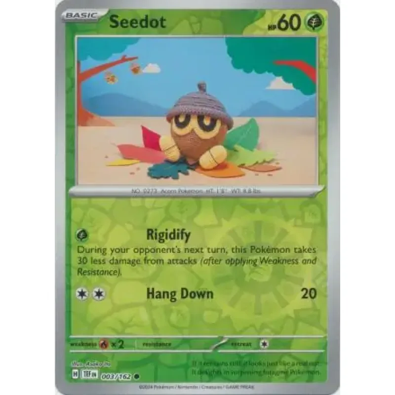 Seedot (TEF 003) - REVERSE HOLO