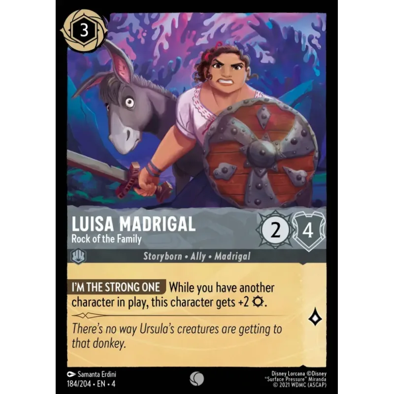 Luisa Madrigal - Rock of the Family - foil