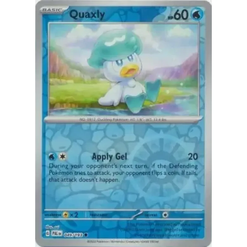 Quaxly (PAL 049) - REVERSE HOLO