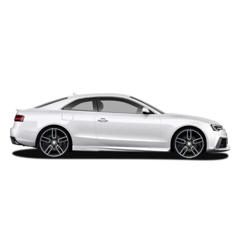 CARACTERE sada nástavců bočních prahů pro Audi A5 (8T3) Coupé / Cabrio Facelift r.v. od 2013