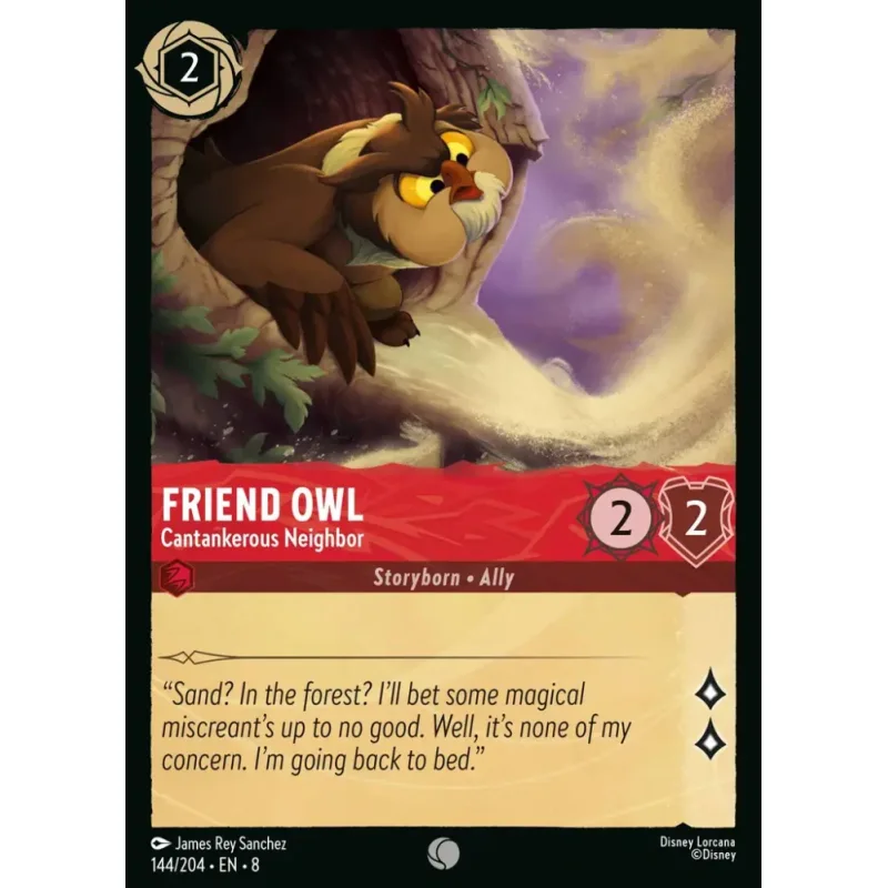 Friend Owl - Cantankerous Neighbor