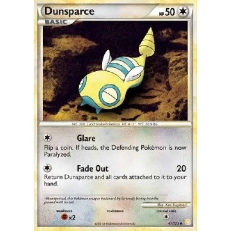 Dunsparce (HS 41) - GOOD