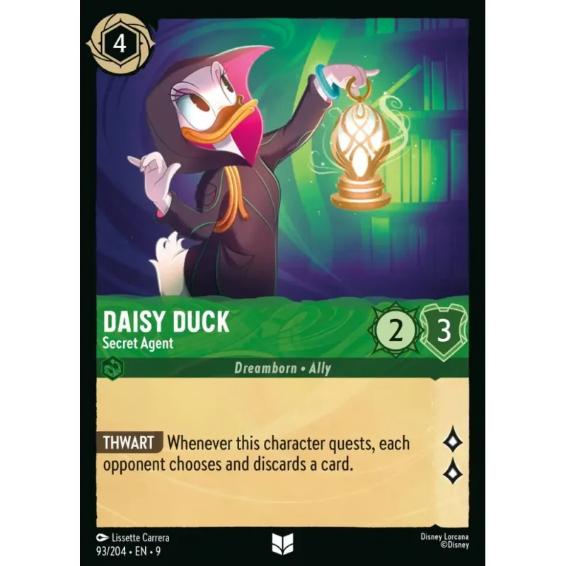 Daisy Duck - Secret Agent - foil