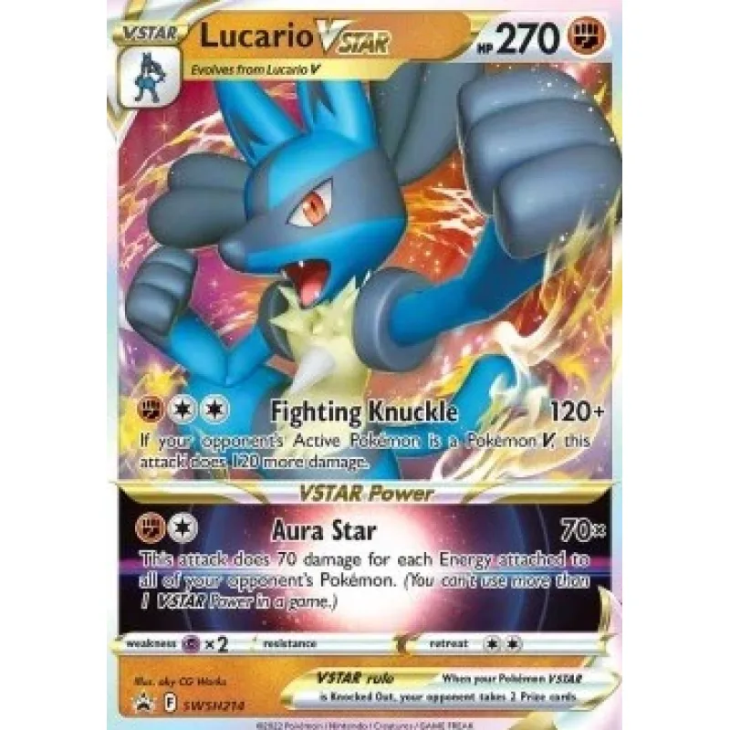 Lucario VSTAR (SWSH 214)