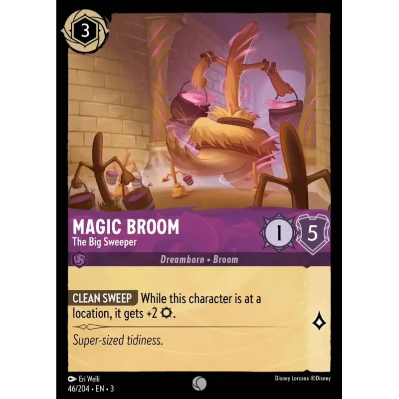 Magic Broom - The Big Sweeper - foil
