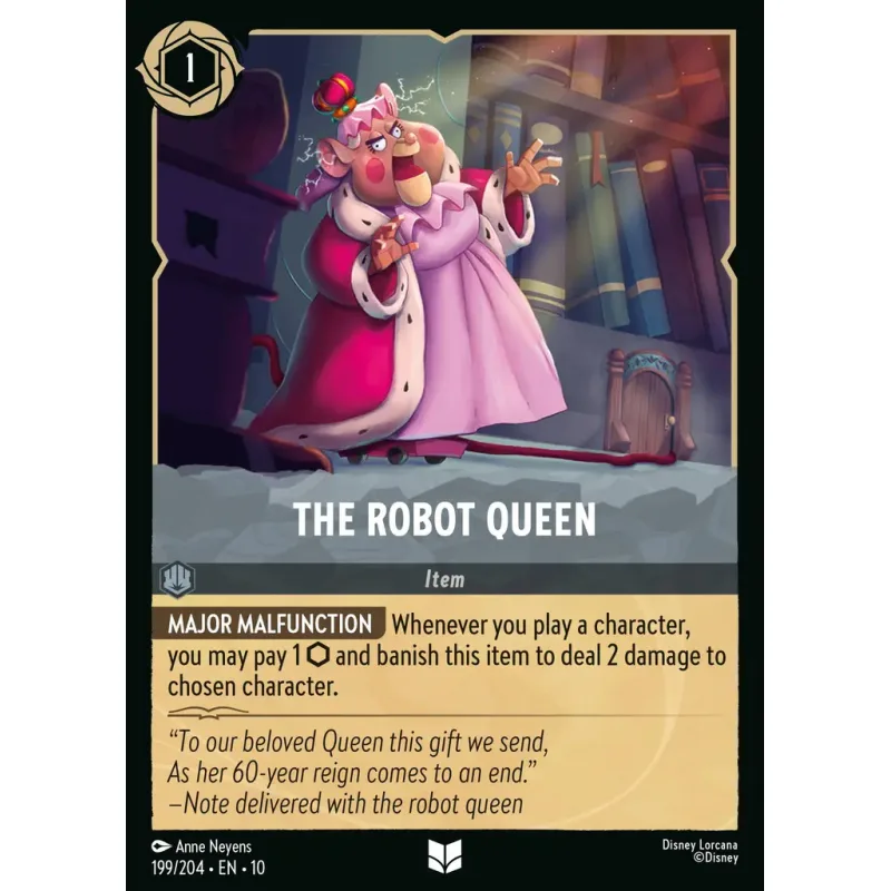 The Robot Queen - foil