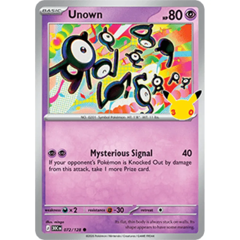 Unown (30C 072)