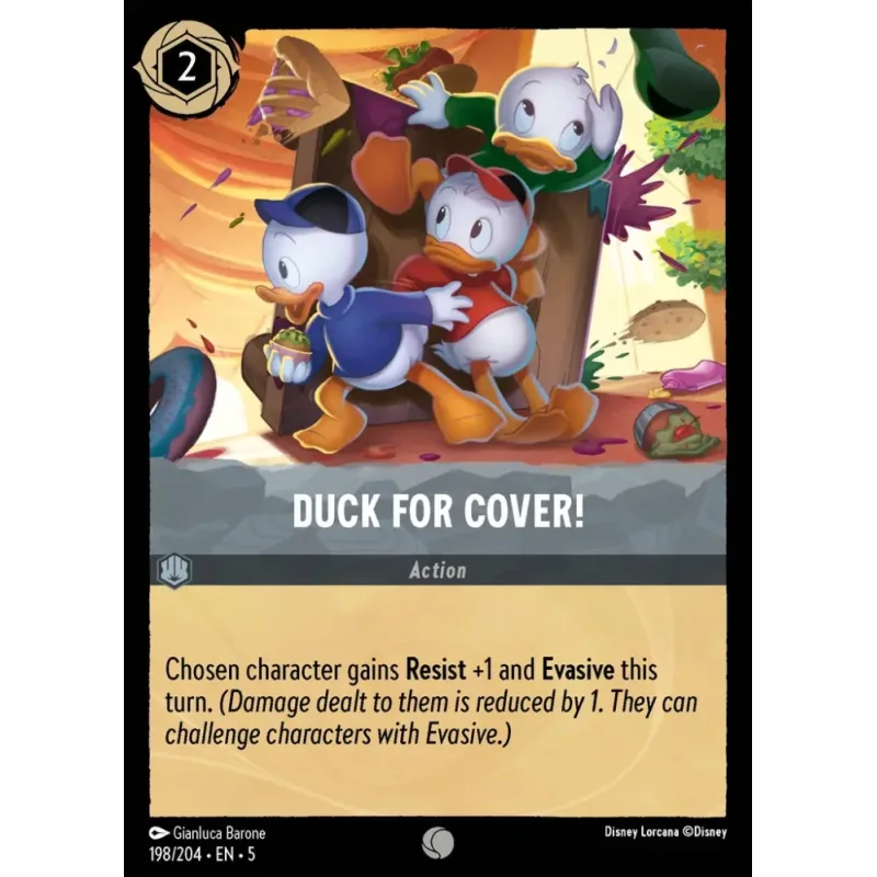 Duck for Cover! - foil