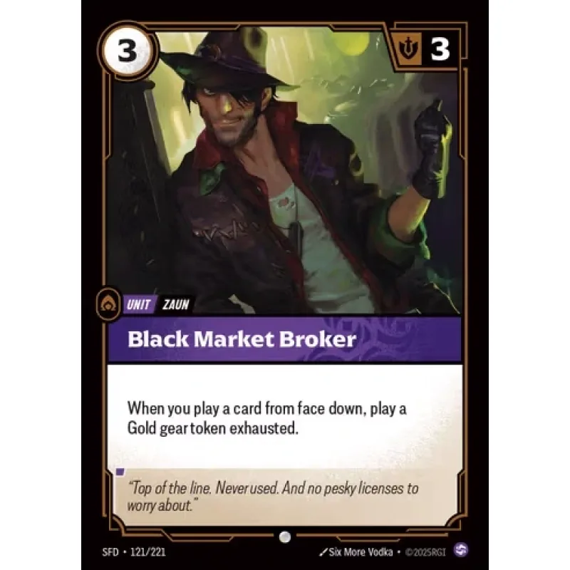 Black Market Broker
