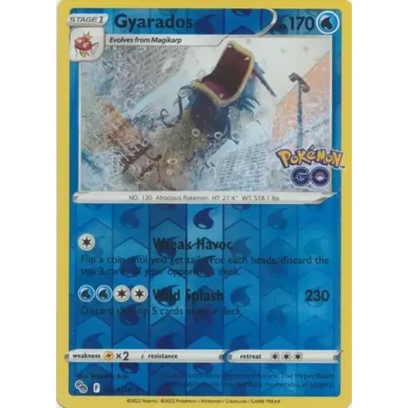 Gyarados (PGO 022) - REVERSE HOLO