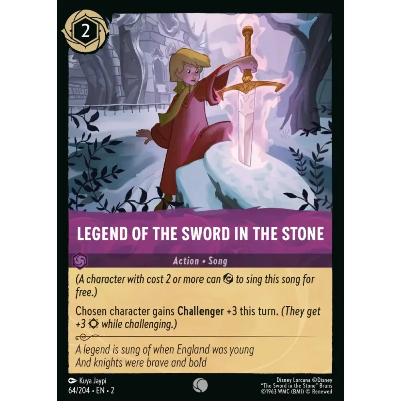 Legend of the Sword in the Stone - foil