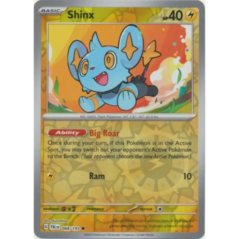 Shinx (PAL 068) - REVERSE HOLO