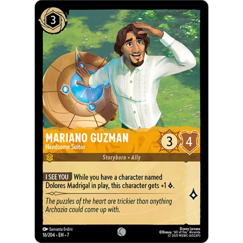 Mariano Guzman - Handsome Suitor - foil