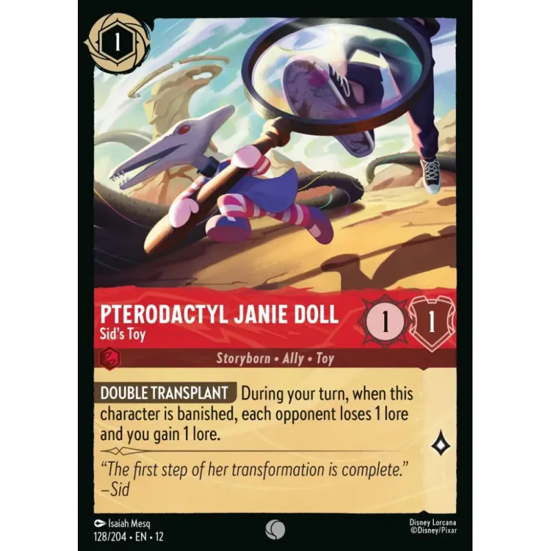 Pterodactyl Janie Doll - Sid's Toy