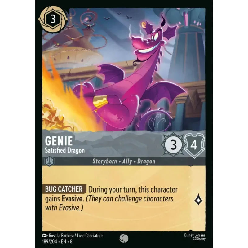 Genie - Satisfied Dragon