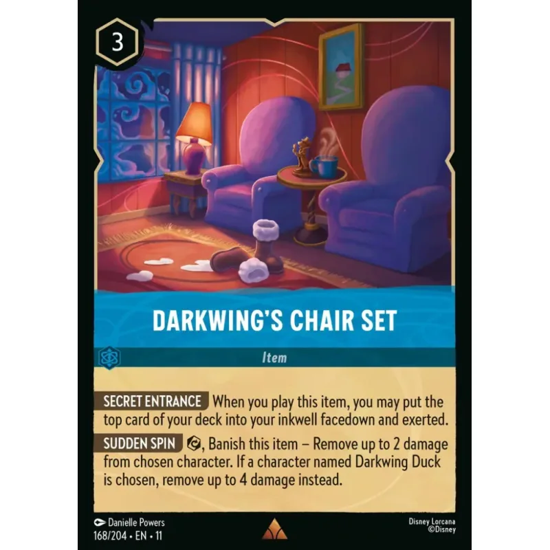 Darkwing's Chair Set