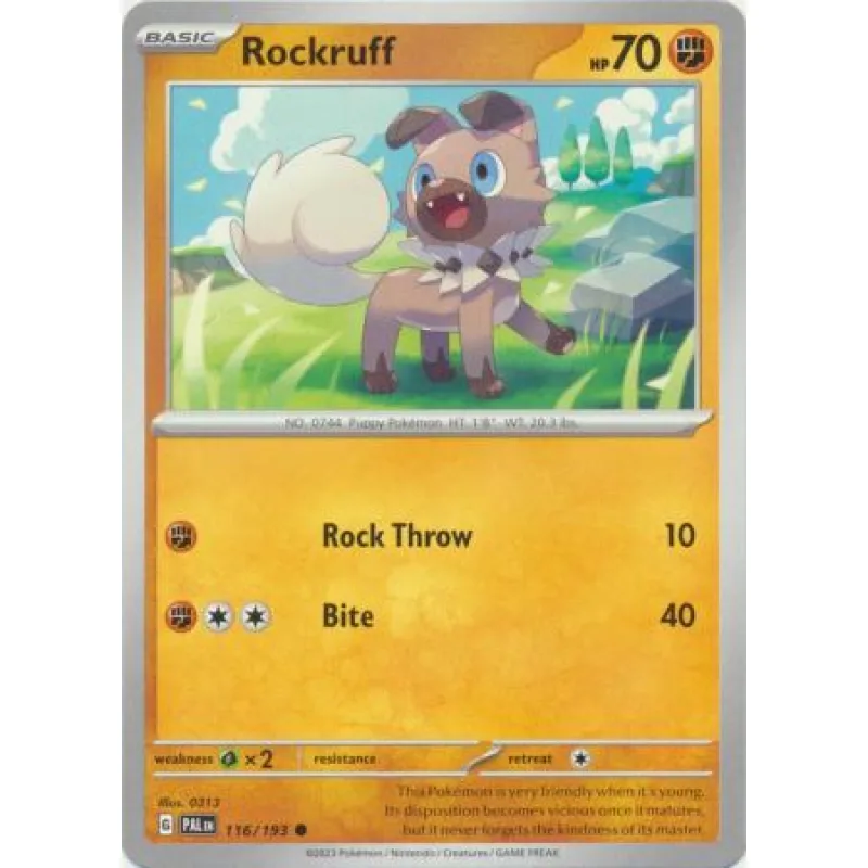 Rockruff (PAL 116)