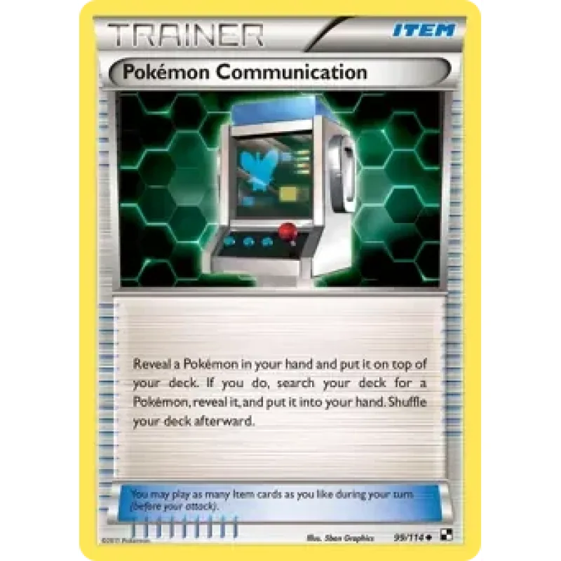Pokémon Communication (BLW 99) - EXCELLENT