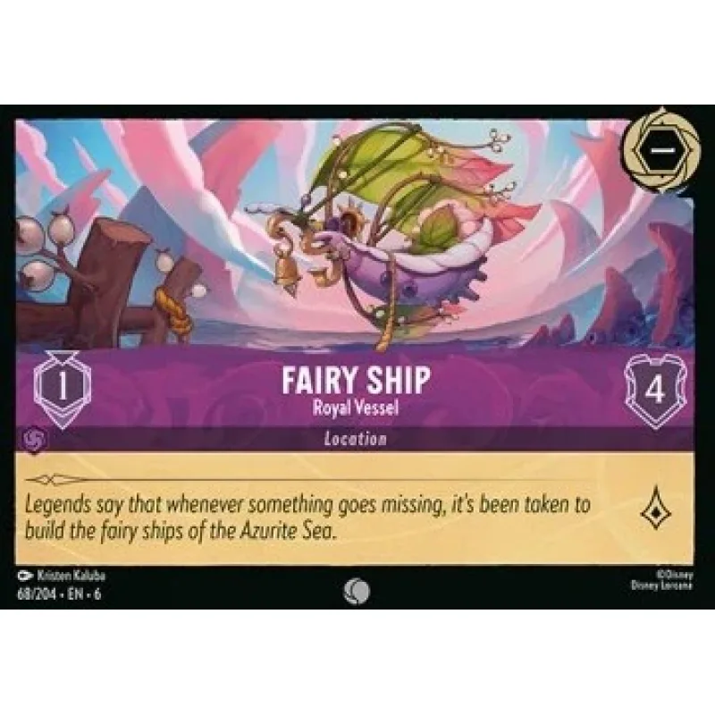 Fairy Ship - Royal Vessel - foil