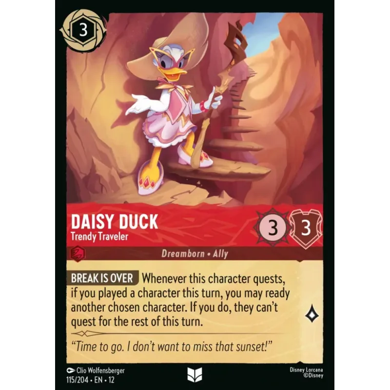 Daisy Duck - Trendy Traveler (V.1) - foil