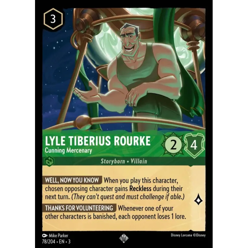 Lyle Tiberius Rourke - Cunning Mercenary