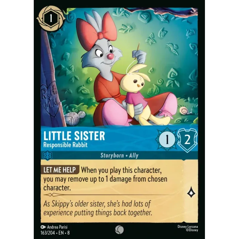 Little Sister - Responsible Rabbit