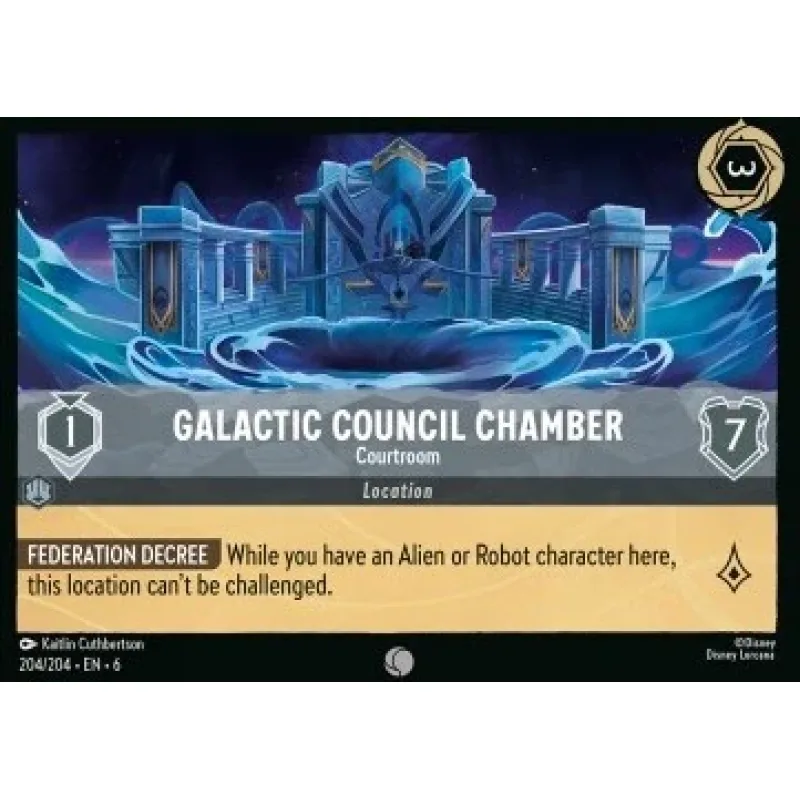 Galactic Council Chamber - Courtroom