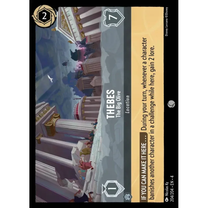 Thebes - The Big Olive - foil