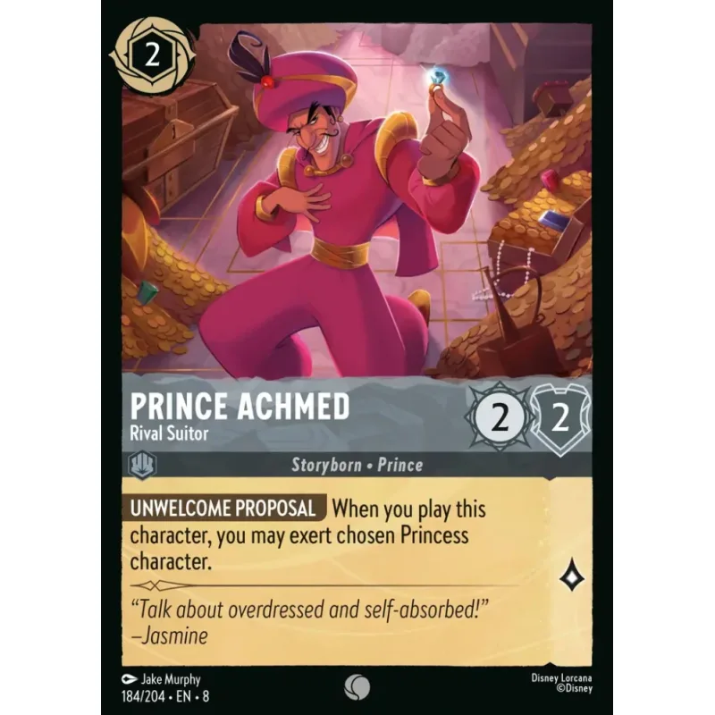Prince Achmed - Rival Suitor - foil