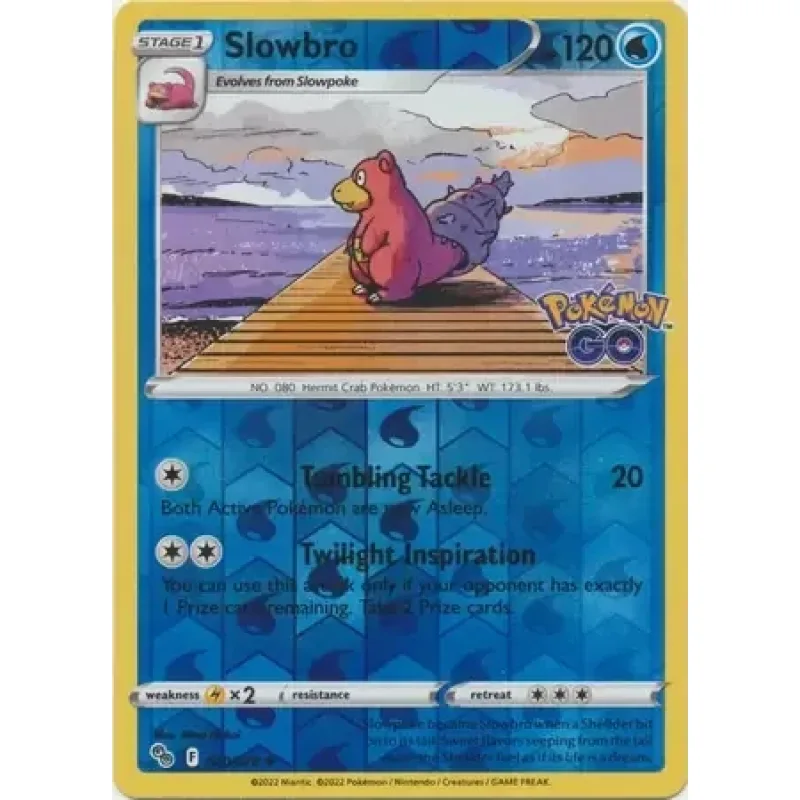 Slowbro (PGO 020) - REVERSE HOLO