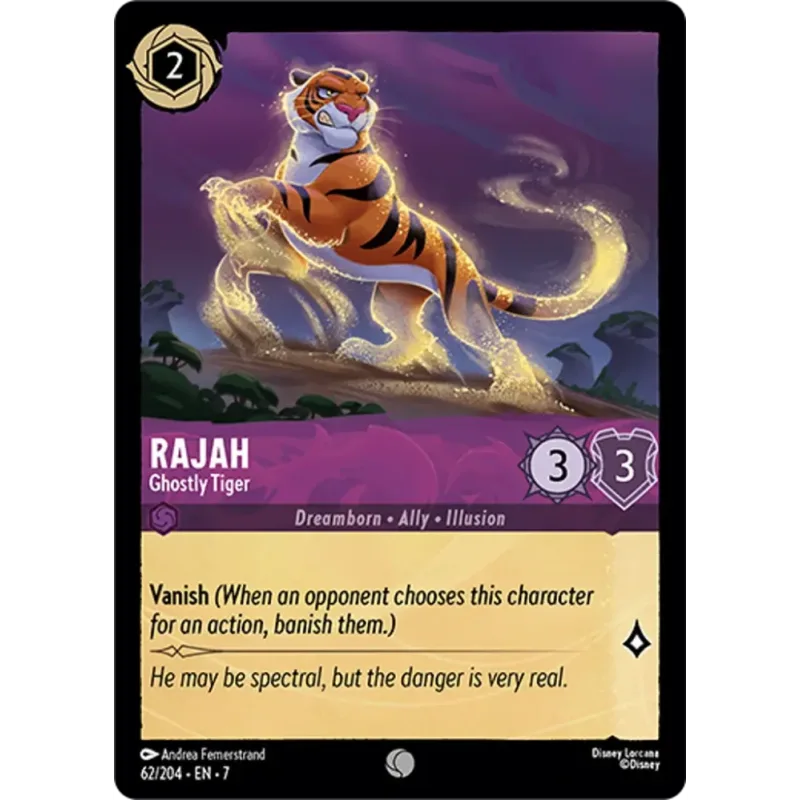 Rajah - Ghostly Tiger - foil