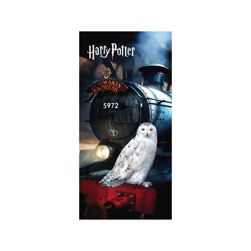 Bavlnená froté osuška 70x140 cm - Harry Poter "Hedwig"