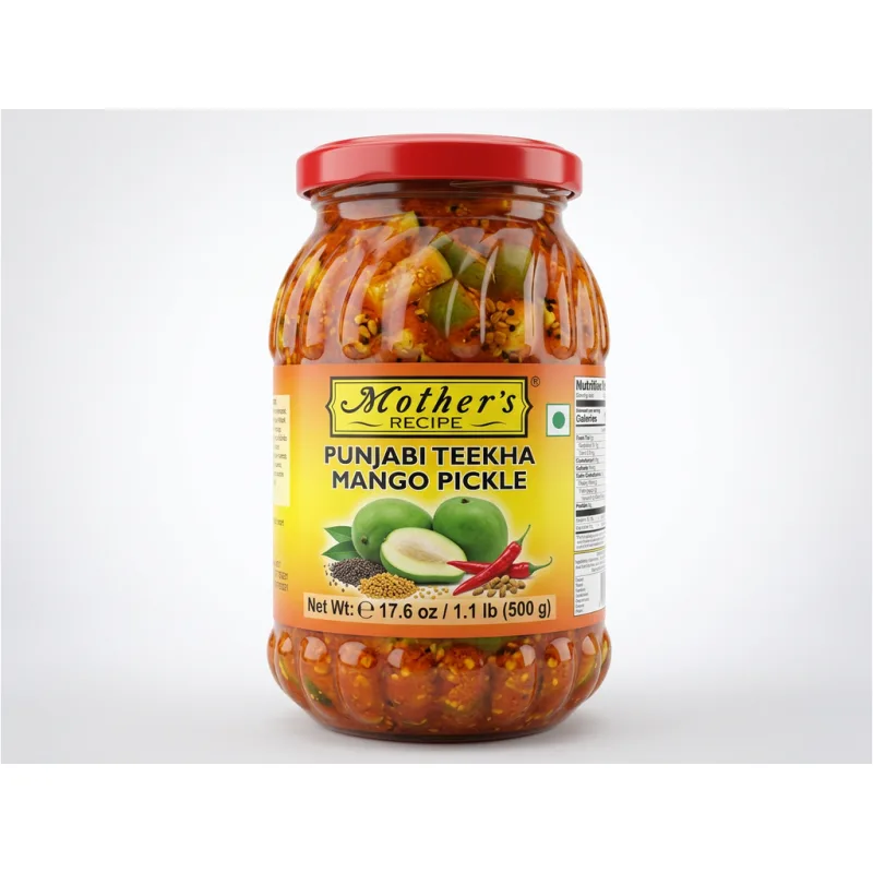 Mother's Recipe Punjabi Teekha Mango pickle 500g