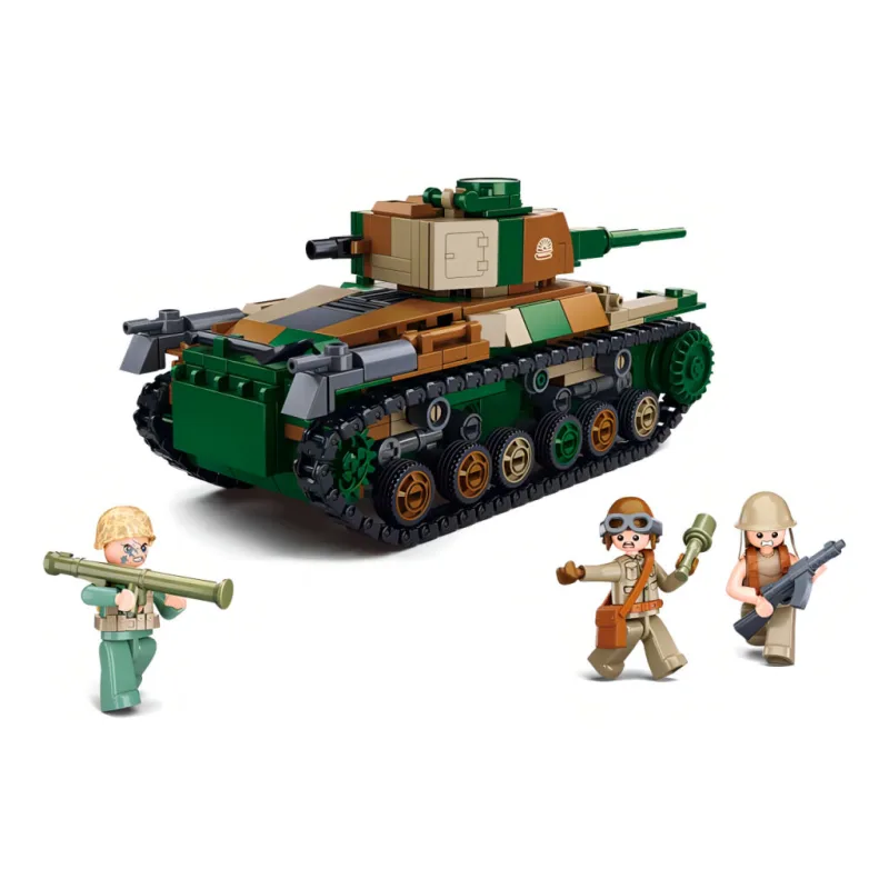 Sluban B1107 Typ 97 Japonský stredný tank 2v1