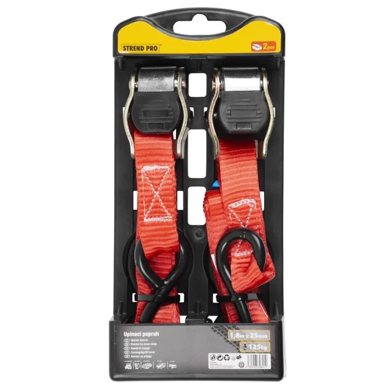 Popruh Strend Pro TRS-602, 25 mm, L-1.8 m, bal. 2 ks, 125DAN, upínací