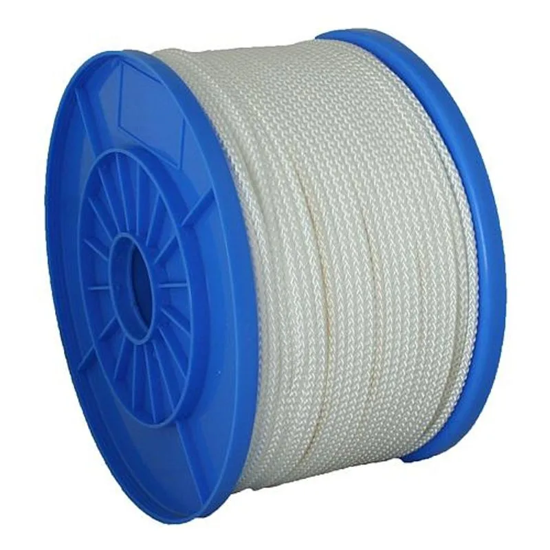 Stend pro Lano Strend Pro NDB200, 5 mm, biele, Nylon, nos. 403 kg, L-130 m
