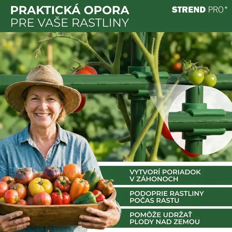 Spojka SC08, 08 mm, plast, bal. 30 ks, konektor na oporné tyče