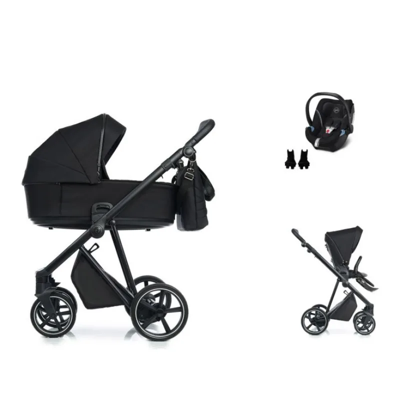 ROAN Bloom + Cybex Aton 5 black dots 2022