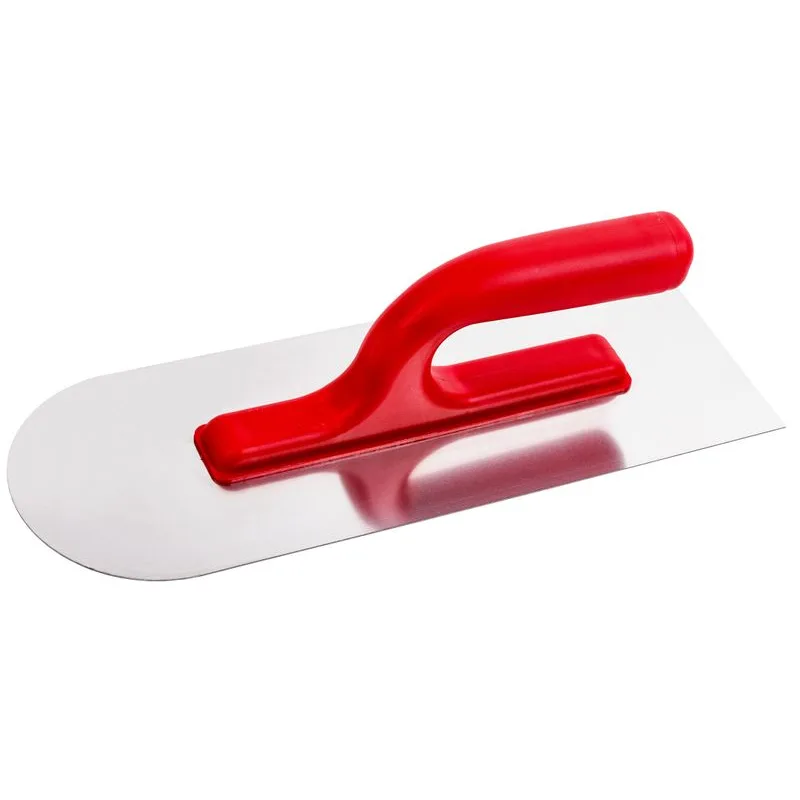 Hladítko Strend Pro Premium, plast. rúčka, zaoblené, 320x110 mm, 0,7 mm, nerez