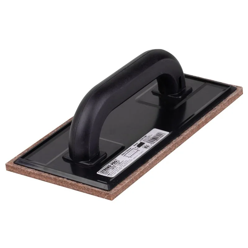 Hladítko Strend Pro BlackEdt, 250x130x8 mm, ABS, plsť hnedá, hobby