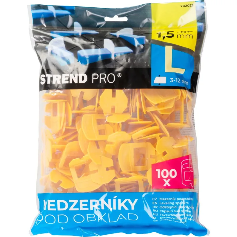 Strend Pro LS210W medzerník nivelačný pod obklad 1.0 mm, bal. 100 ks