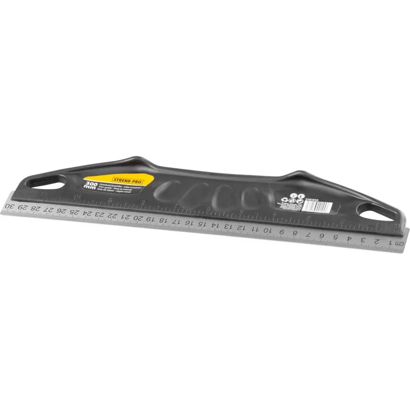 Pravítko Strend Pro TG1040, 300 mm, na tapety, PVC/oceľ