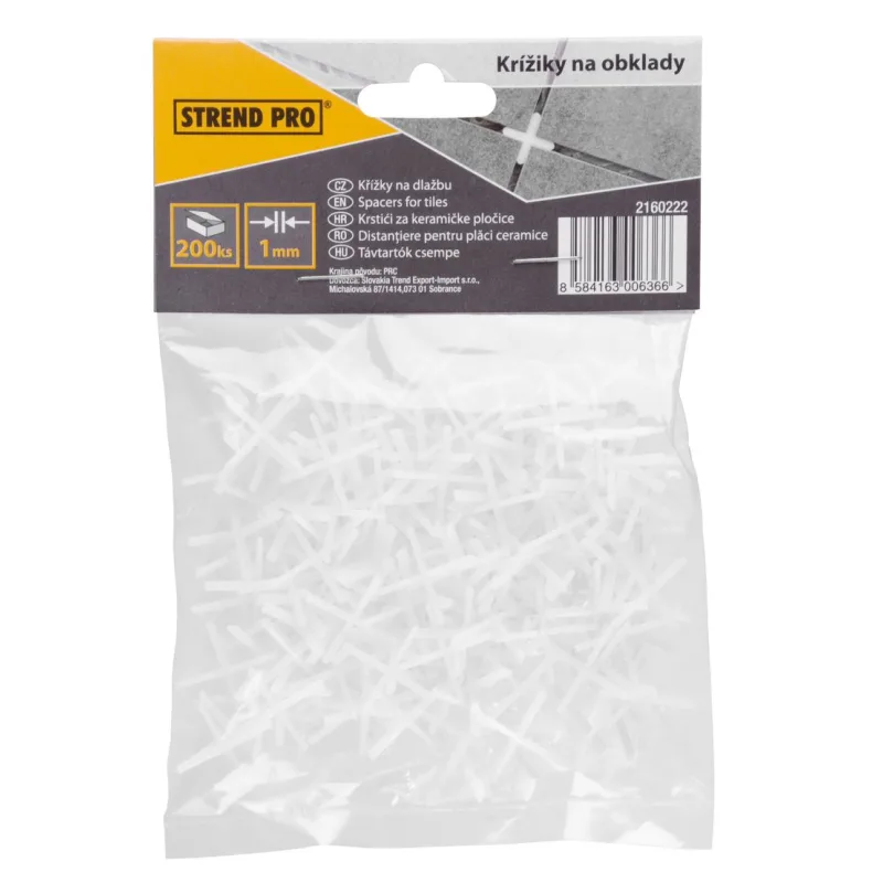 Krížik Strend Pro TC242, 2,5 mm, na obklady, bal. 200 ks