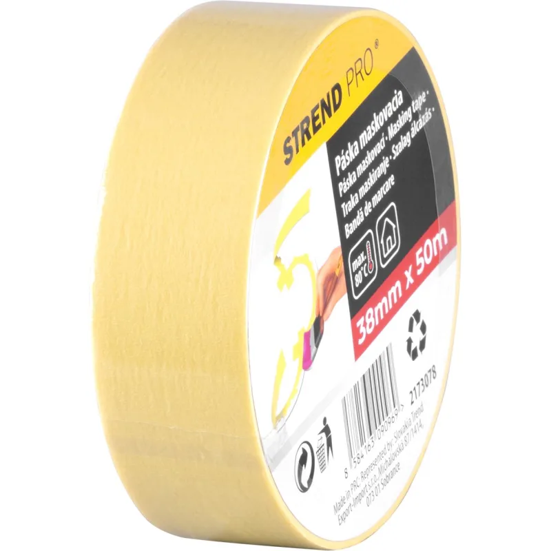 Spokar Páska maskovacia 38 mm x 50 m žltá