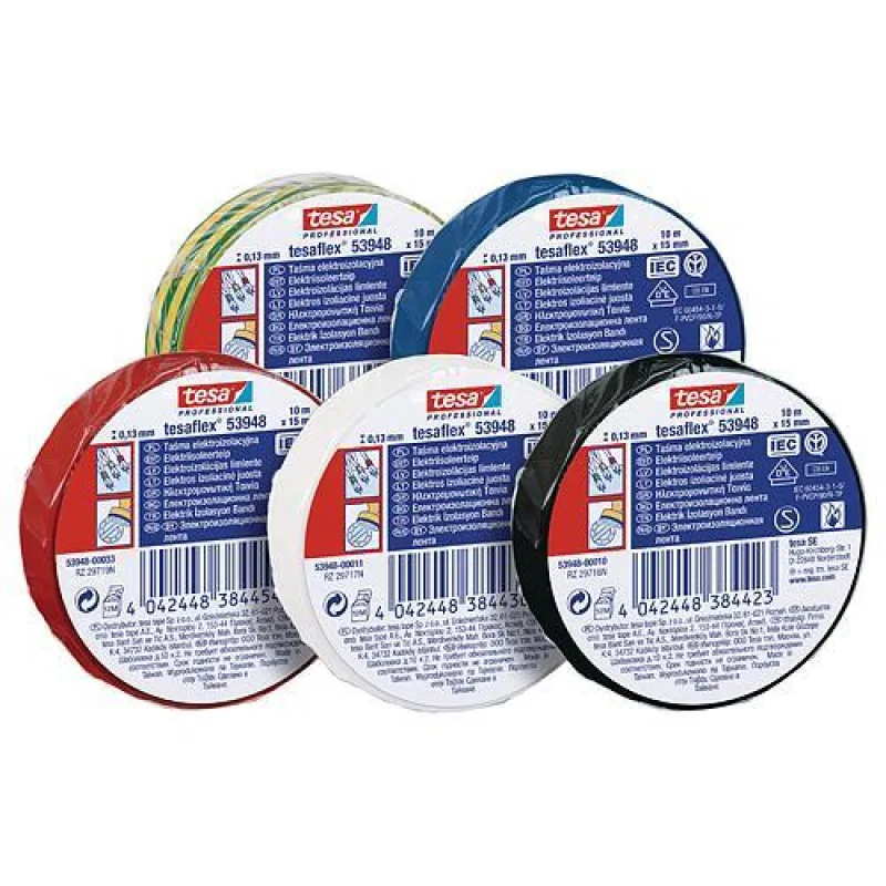 Tesa PROflex elektroizolačná sPVC 19 mm x 20 m žlto-zelená