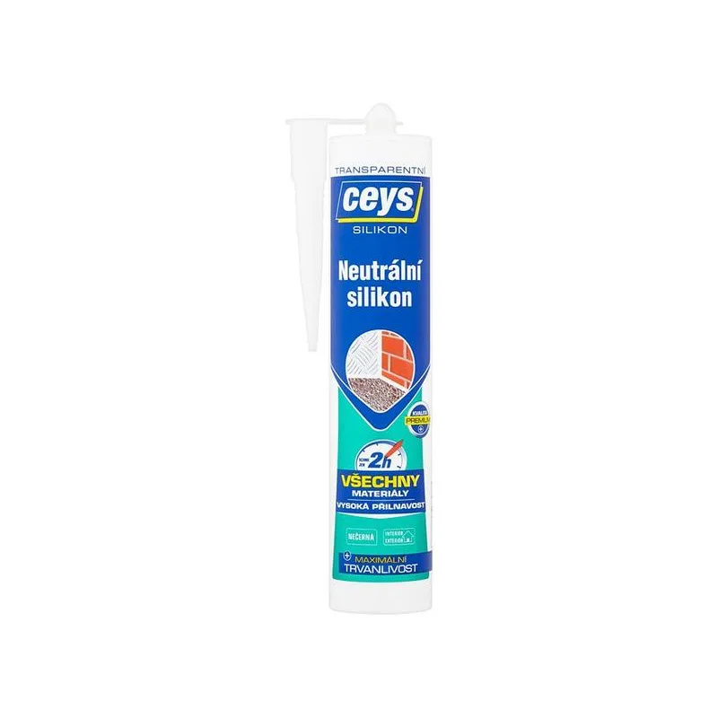 CEYS silikón neutrálny 280ml transparentný