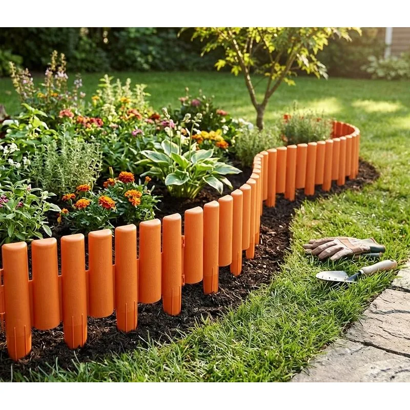 Palisáda GE037 27x24cm PP terakota flexi 2.16m 8 ks
